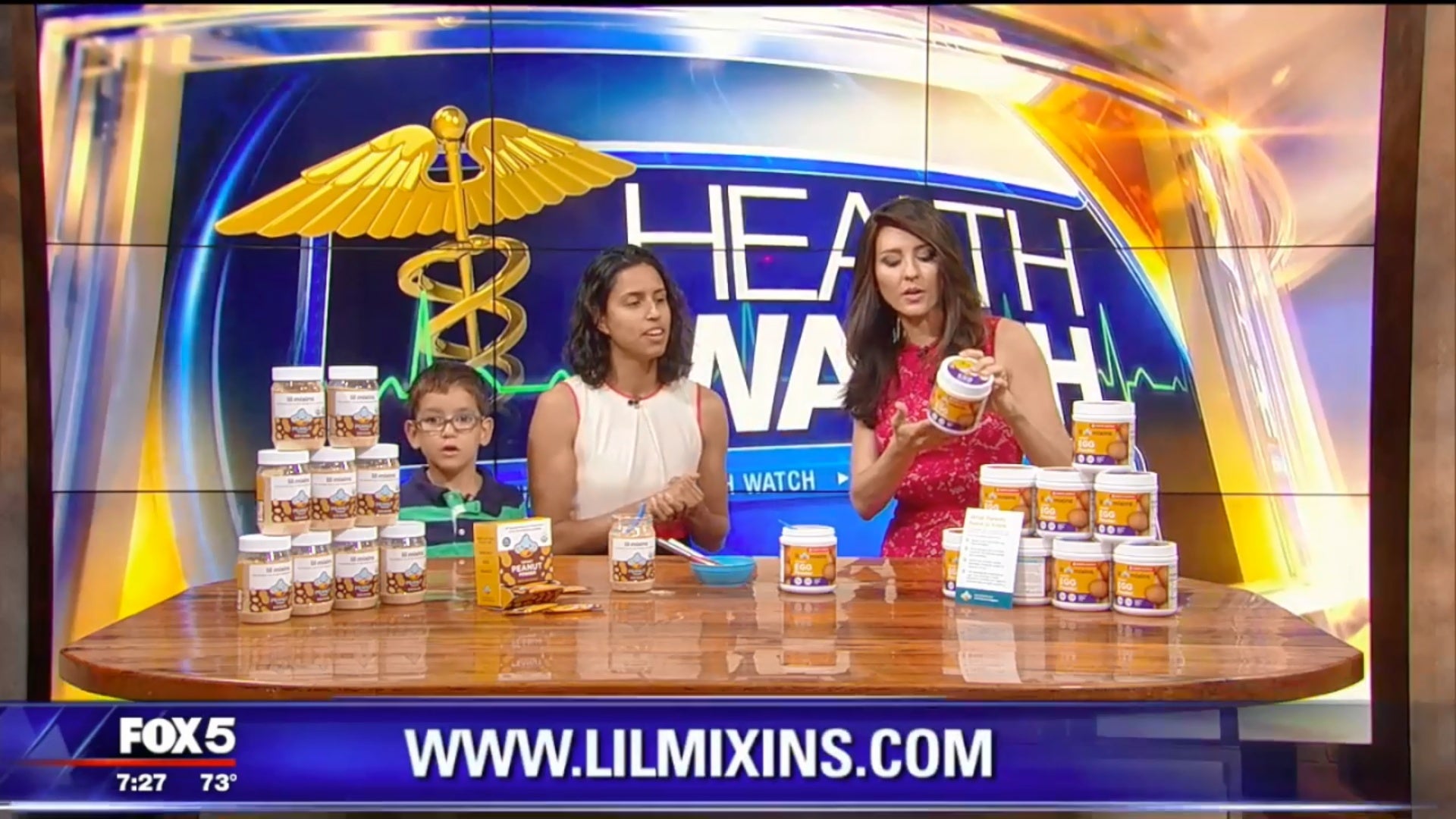 Lil Mixins on Fox 5 DC