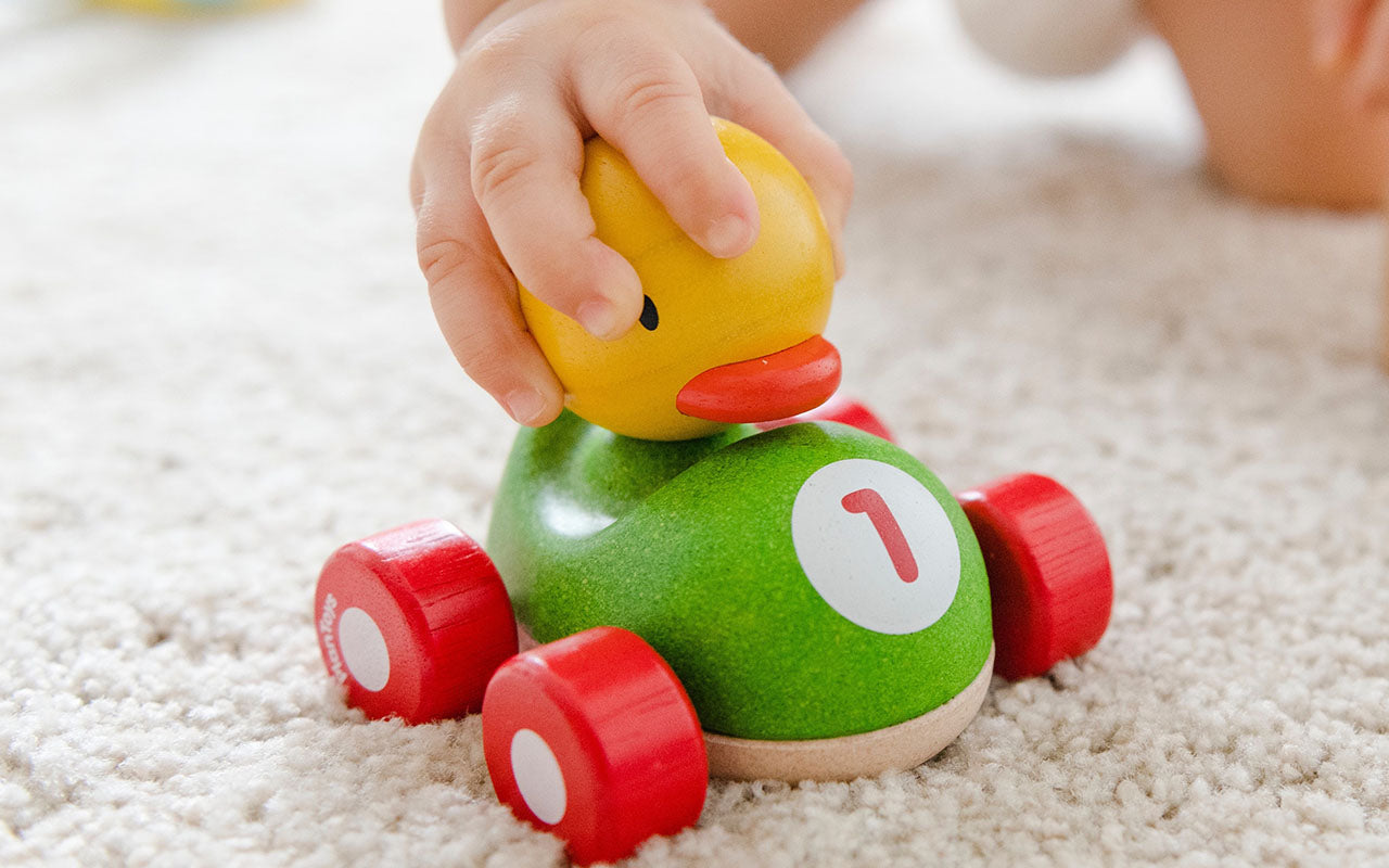duck and car baby toy