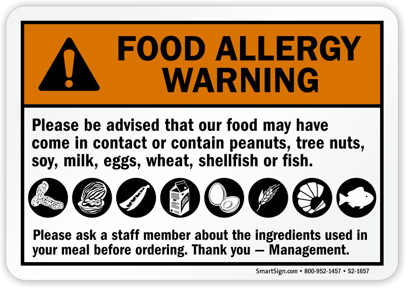 How to Read Food Allergy Labels
